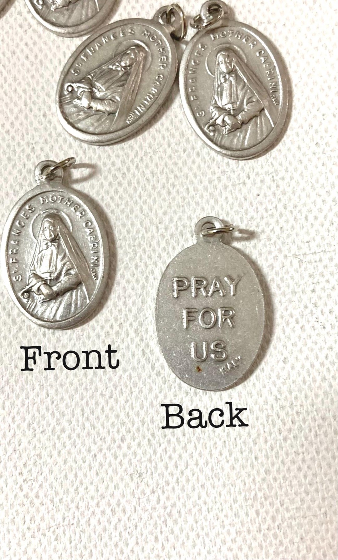 Saint Frances Mother Cabrini Medal | Made in Italy - Etsy