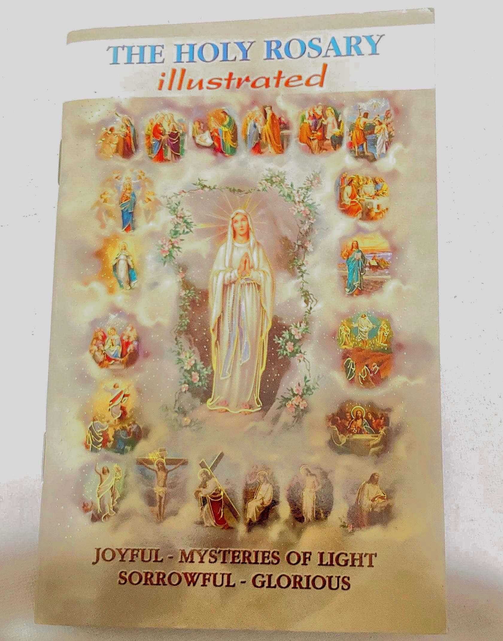 The Holy Rosary Illustrated (33 Pages) - Etsy