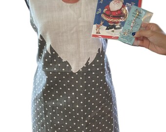 Ready to Gift  – Apron + Angel Zipper Pull + Holiday Card Set