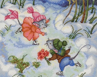 /"Autumn morning/" Counted Cross Stitch Kit MP Studio HB-628