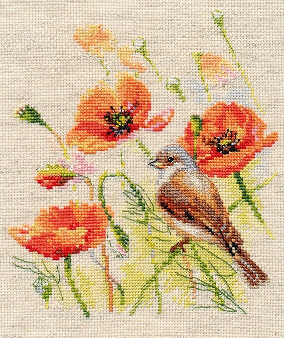 Counted Cross Stitch Kit ALISA TULIPS