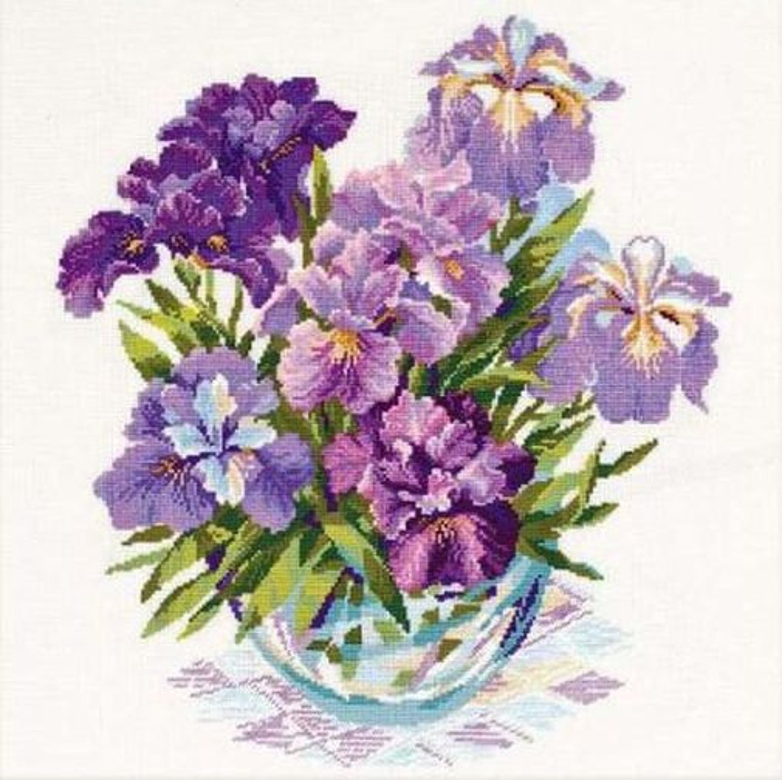 Вышивка По Цветам Купить