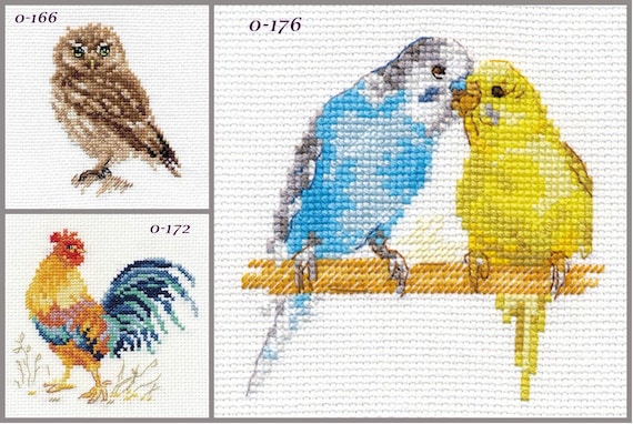 Rooster Alisa Cross Stitch Kit