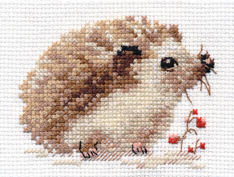 Little Kitten Alisa Cross Stitch Kit