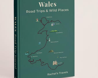 Wales Travel Journal | Personalised Road Trip 5x7" Notebook