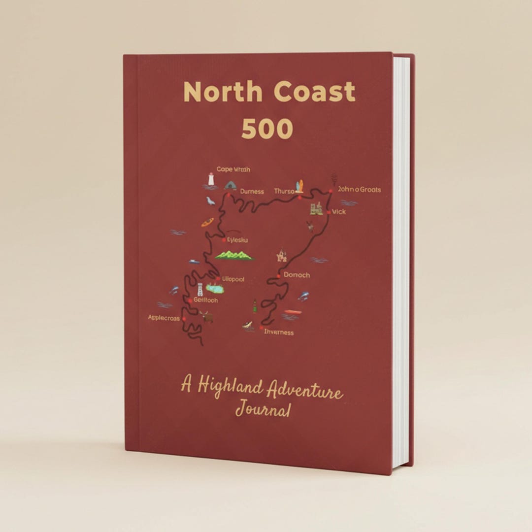Scotland Notebook. Amazon North Coast 500 Gift Journal | Scotland NC500 Hardback 5x7 Notebook - Etsy