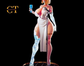 Emma Frost Figure | 3D Painted Figures | Action Figurines | Handmade Miniature Sculpture | Gift Figurine