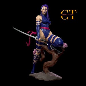 Psylira Figur - 3D Bemalte Figur | Aktion Figuren | Handgefertigte Miniatur Skulptur | Geschenk Figur