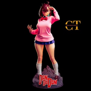Handgemachte Miko Aya Statue aus Resin: Regal Dekor