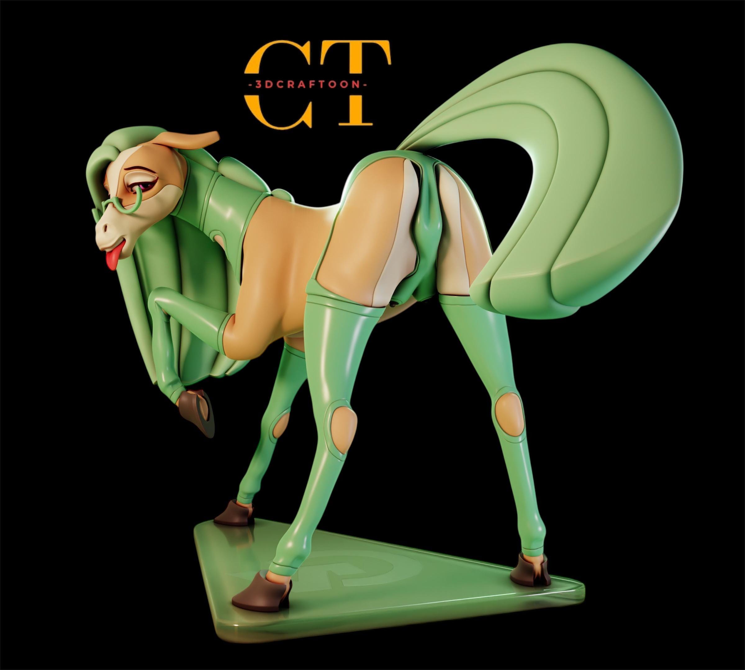 Feral Horse Figure – 3D Painted Figure | Action Figurines | Handmade Miniature Sculpture | Gift Figurine