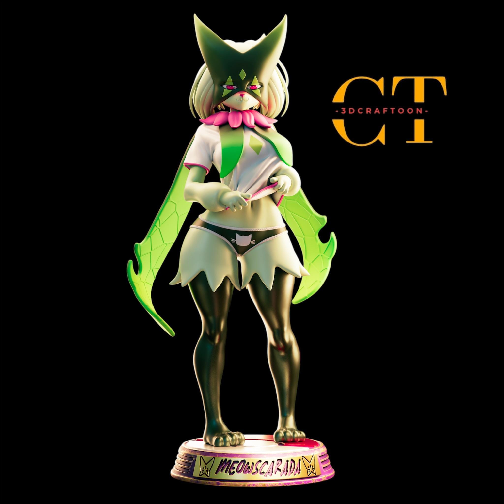 Meowscarada figure - Etsy 日本