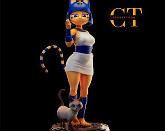 Figura Akha – Figura pintada en 3D / Figuras de acción / Escultura en miniatura hecha a mano / Figura de regalo