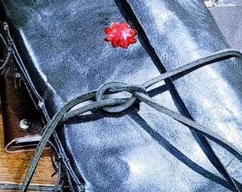 Handcrafted Leather Journal, Shadow King Edition
