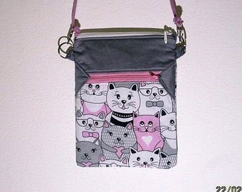 Minibag, Schultertasche, Handtasche, Messengerbag, Tasche, Crossover Tasche,