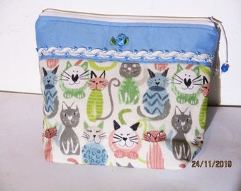 Make-up or toiletry bag, cosmetic bag, makeup bag