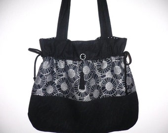 Orakelrose.. Handtasche- Shopper, Jugendstilmuster