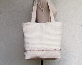 Sac Postal Hollandais Fait Main En Suisse - Toile Et Cuir, Style Fourre-tout, Occasion En Bon état