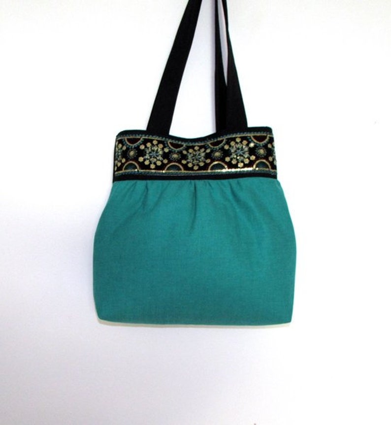 Emerald Handbag Shopper image 2