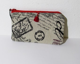 Glasses bag, cell phone bag, cosmetic bag, medicine bag, pill bag