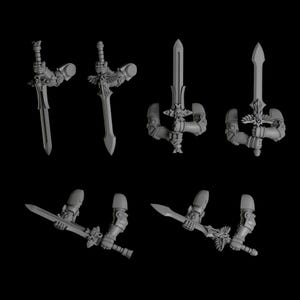 両手剣のビット - キットバッシュ用の3Dプリントビット