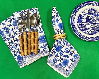 Chinoiserie Cloth Napkins