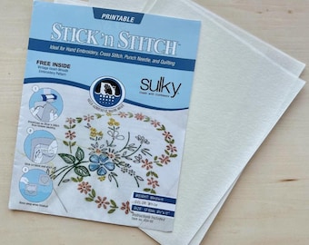 Sulky Stick 'n Stitch: Printable, Water Soluble Stabilizer