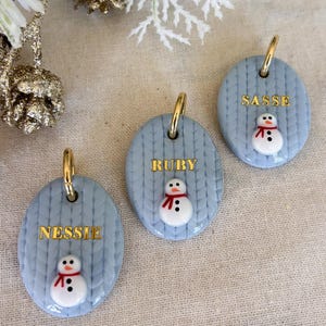 Sweater Tag | Pet ID Tag | Clay Pet Tag | Pet Tag | Custom Pet ID Tag | Pet Accessories |