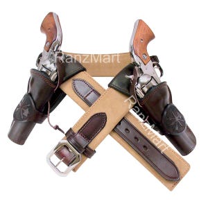ウエスタンタイダウンリボルバーレザーホルスターカートリッジホルスターガンベルトレザーベルト弾薬ループとハンマーストラップ.22.32.357.38.44.45