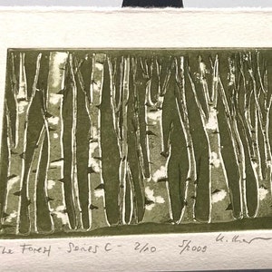 The Forest Original Etching image 1