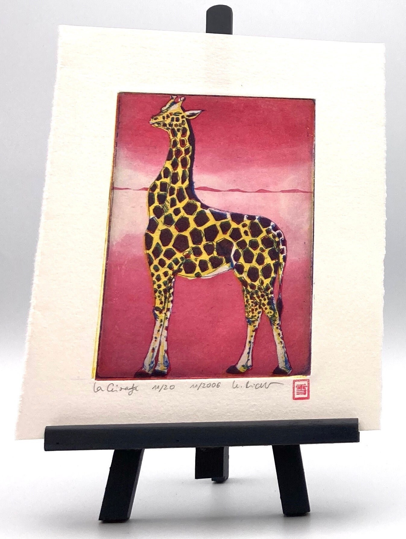 Paper Salad One Today Pink Giraffe Paper Salad One Today Pink Giraffe