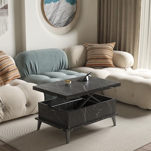 Magic Marble Extendable Coffee & Dining Table 6 in 1