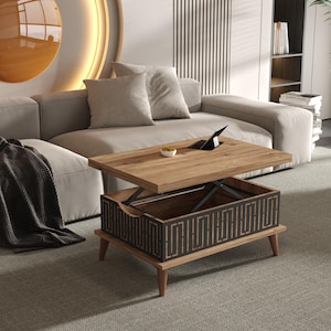 Magic City Extendable Coffee & Dining Table 6 in 1