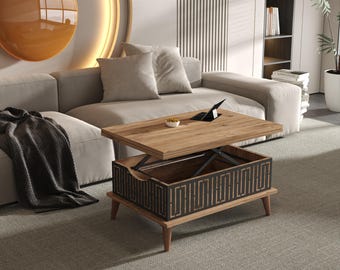 Magic City Extendable Coffee & Dining Table 6 in 1