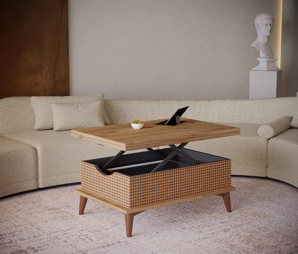 Magic Mist Extendable Coffee & Dining Table 6 in 1