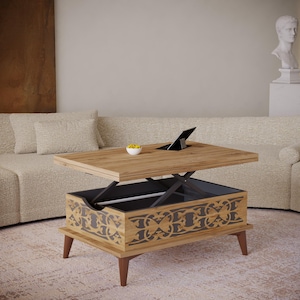 Magic Stone Extendable Coffee & Dining Table 6 in 1