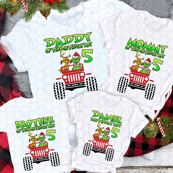 personalized grinch shirts