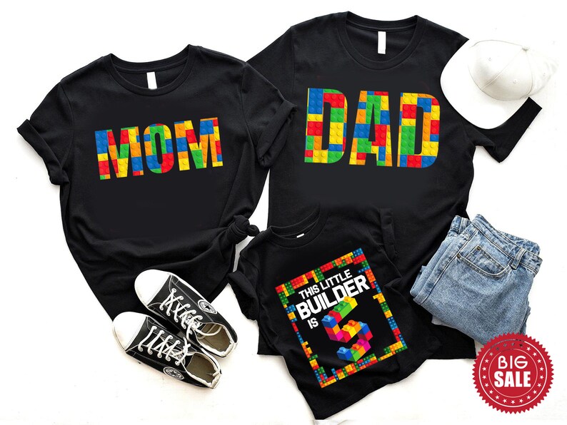 Store Refined Selection Building Blocks Brick Birthday Shirt Building store-refined-selection-building-blocks-brick-birthday-shirt-building