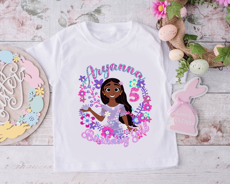 encanto isabela birthday shirt