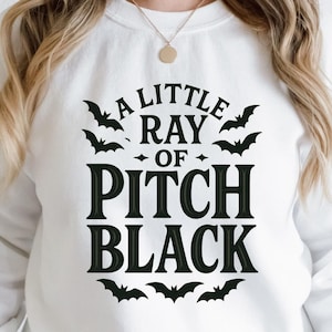Sarcastic Gothic Embroidery | Halloween Shirt Design | Digital Download