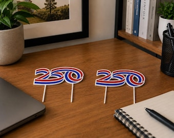 250 cake topper