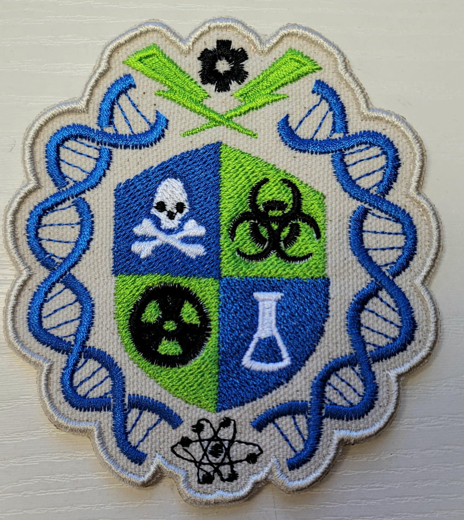 Science Patch Embroidered Patch - Etsy