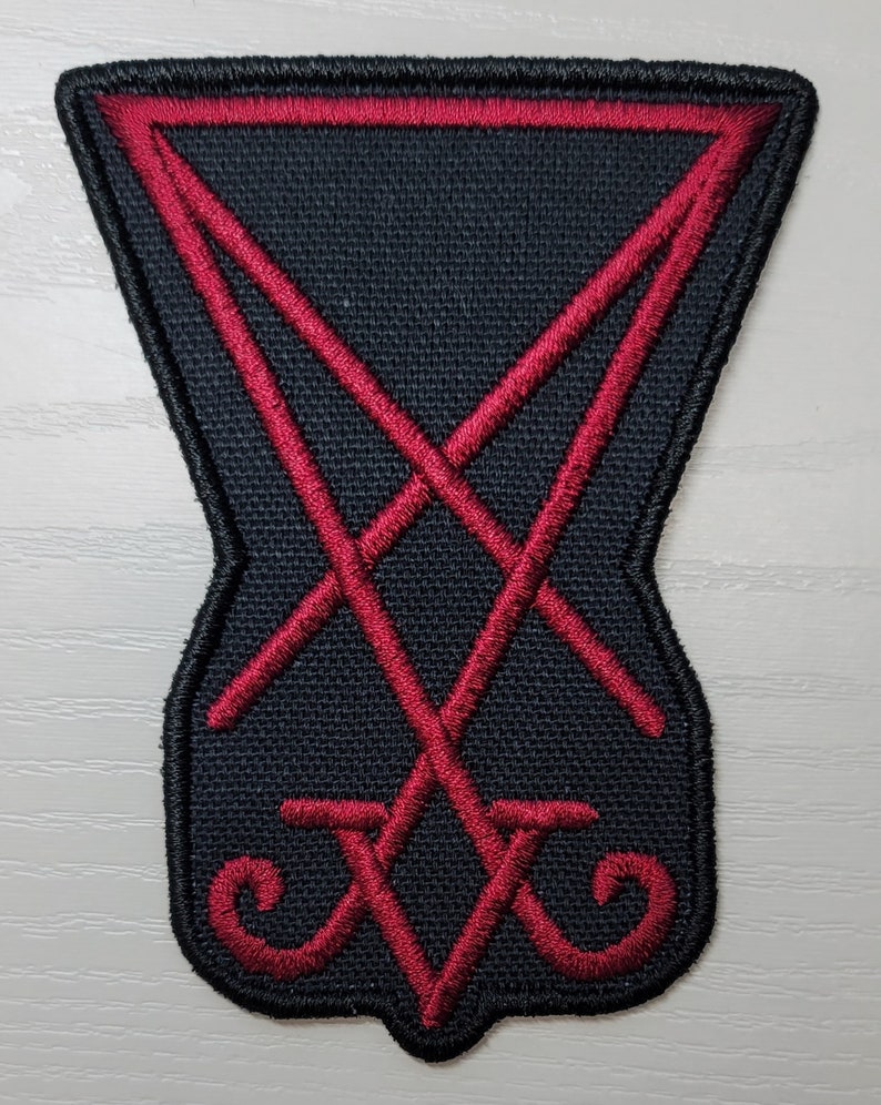 Lucifer Back Patch Lucifer Sigil Patch - Etsy