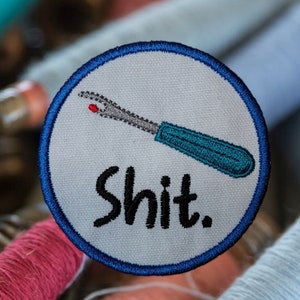 Seamripper Embroidered Patch - Funny Sewing Gift