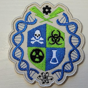 Science patch embroidered patch