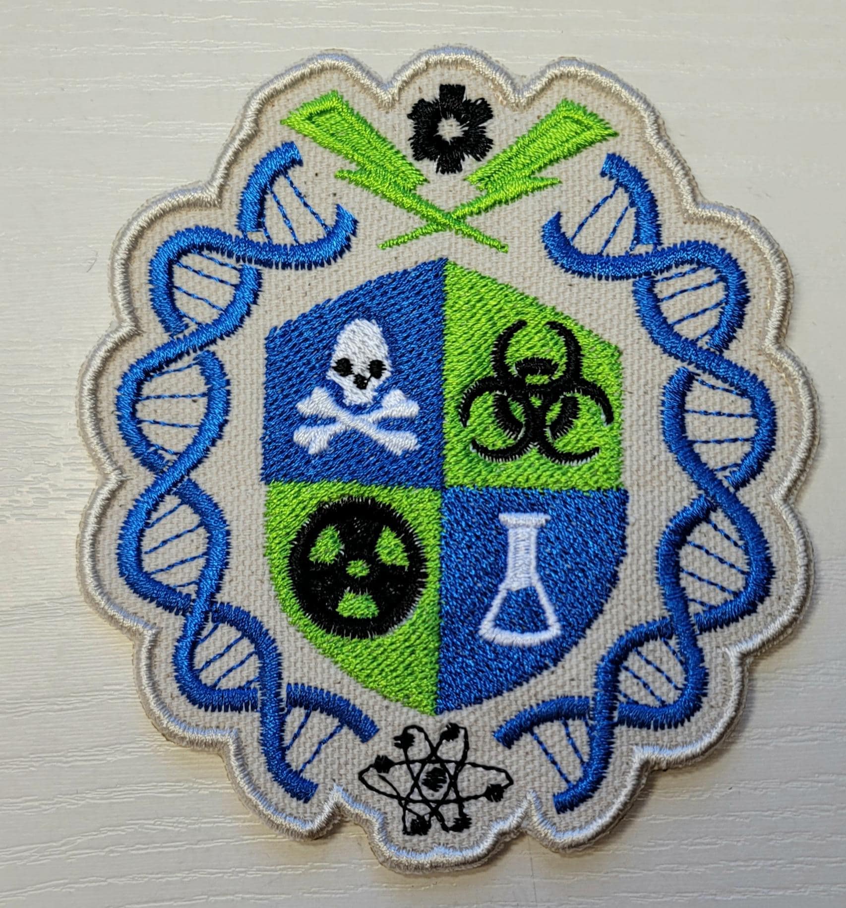 Science Patch Embroidered Patch - Etsy