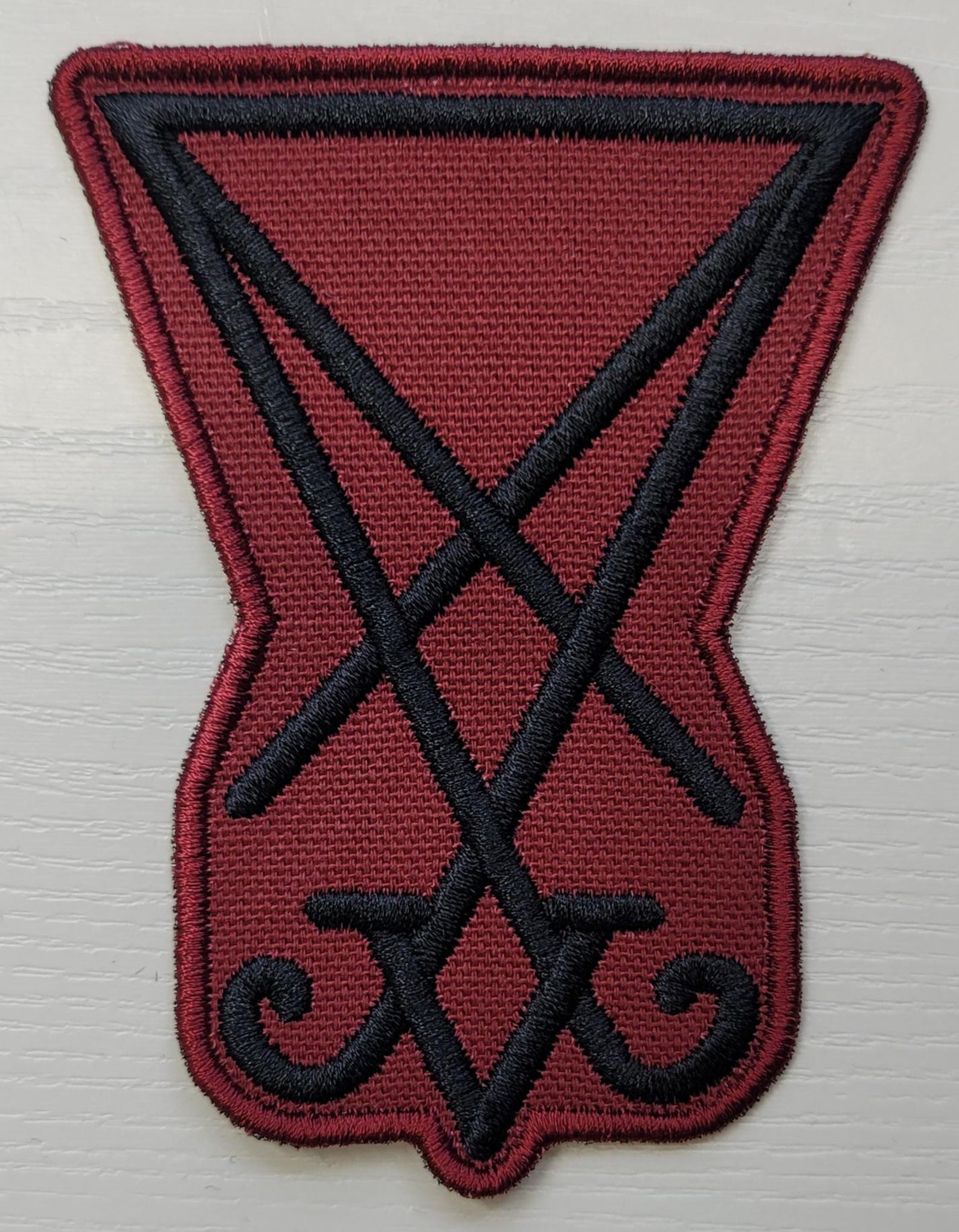 Lucifer Back Patch Lucifer Sigil Patch - Etsy