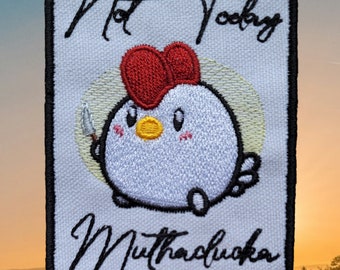 Motherclucker embroidered patch