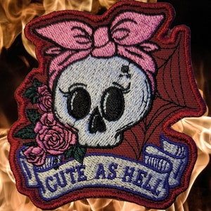 Cute as hell patch