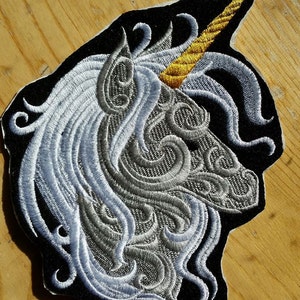 Unicorn Patch,Embroidered patch