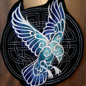 Raven patch,celtic